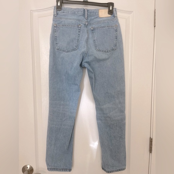 Everlane The 90’s Cheeky Jean Vintage Sun Bleached Blue Jeans, Size 25R - Picture 4 of 12